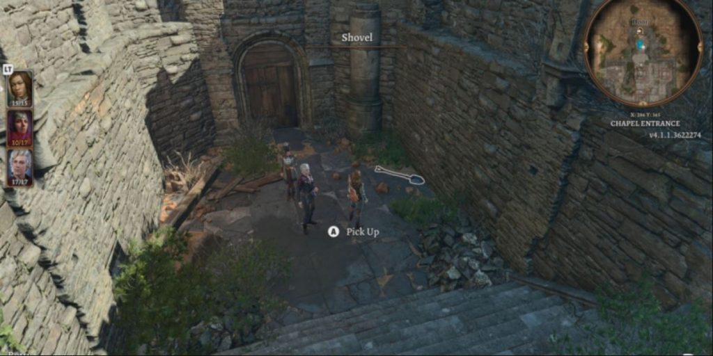 Где найти лопату в Baldur’s Gate 3