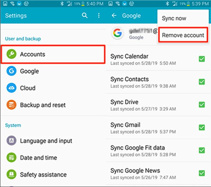 Удаление учетной записи Google с Android без сброса настроек телефона и ПК